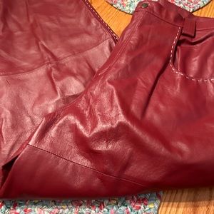 Bagazio leather pants size 38
